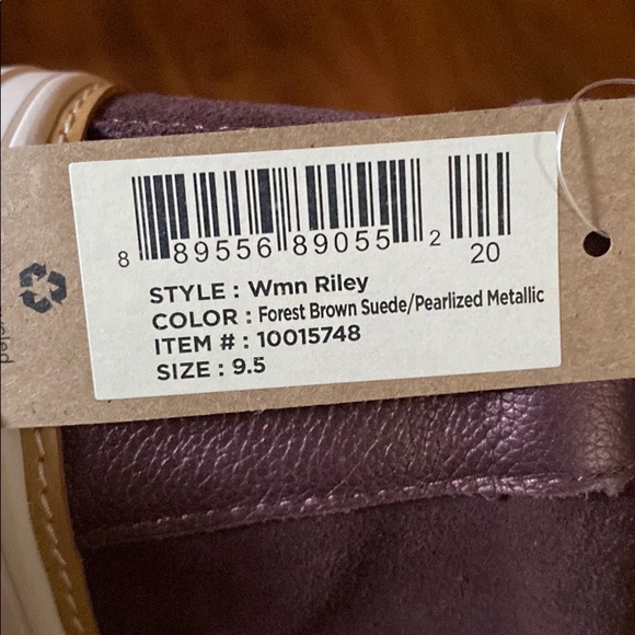 Toms Riley Women’s Forest Brown Suede Sneaker - Picture 6 of 6